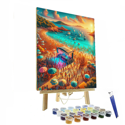 Calvi On The Rocks - Corsica Numbered Painting Kits