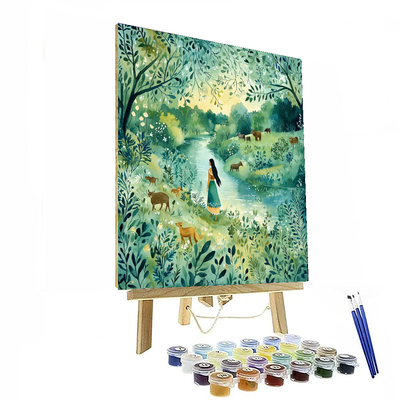 Pocahontas's Nature's Harmony - Disney Inspired Painting Number Kit