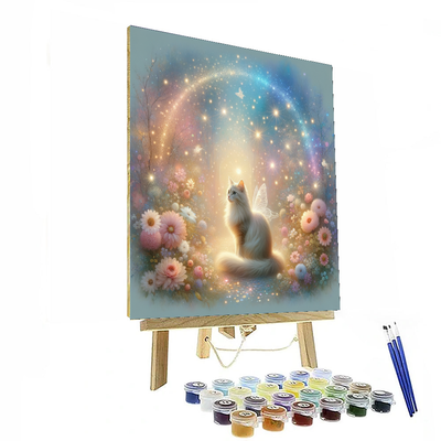 Enchanted Cat Dreams DIY Paint By Numbers