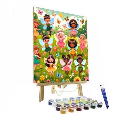 Fabulous Fairy Festival Painting By Numbers Kit