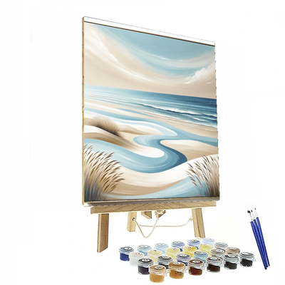 Windswept Dunes Painting Number Kit