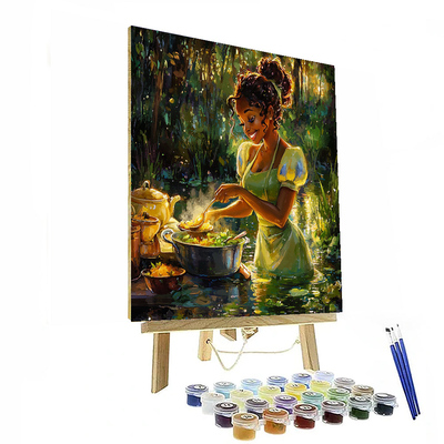 Tiana's Swamp Adventure - Disney Inspired Paint By Number