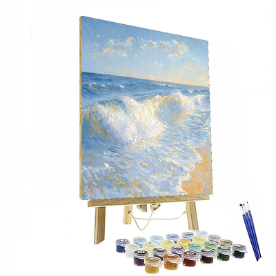 Claude Monet Inspired Ocean Whispers  Painting By Numbers Kit