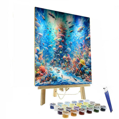 Underwater Paradise Discovery Paint By Number