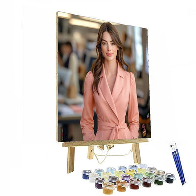 Anne Hathaway: Radiant Joy In The Devil Wears Prada Paint By Color