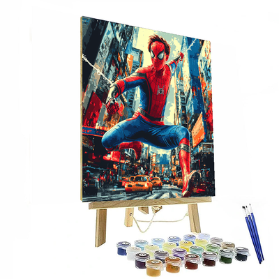 Tom Holland: The Youthful Spirit Of Spider-man Paint By Color