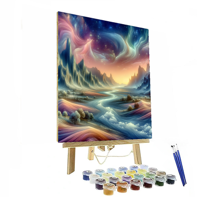 Ethereal Fantasy Realm Numbered Painting Kits