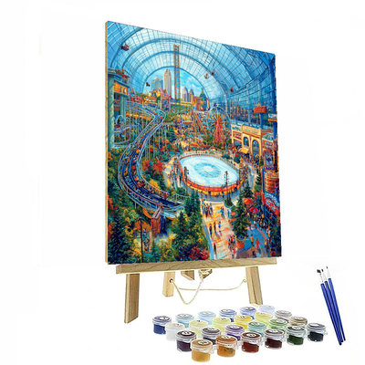 Lotte World - Seoul Paint By Numbers