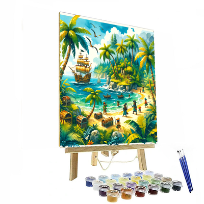 Adventurous Treasure Hunt Painting Number Kit