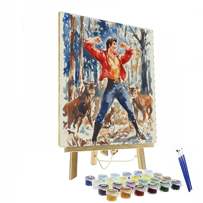 Gaston’s Proud Stance - Disney Inspired Painting Number Kit