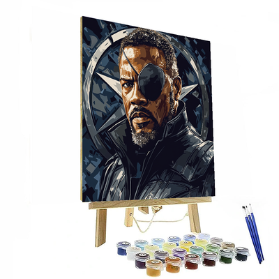 Samuel L. Jackson: The Unyielding Authority Of Nick Fury Paint By Numbers