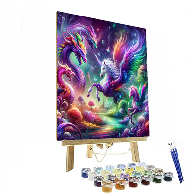 Mythical Creatures Gala Numbered Painting Kits