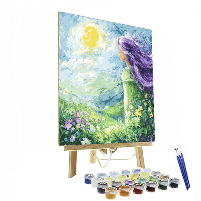 Rapunzel's Magical Escape - Disney Inspired Numbered Painting Kits