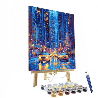 Edward Hopper Inspired Citylights Symphony  Paint By Numbers