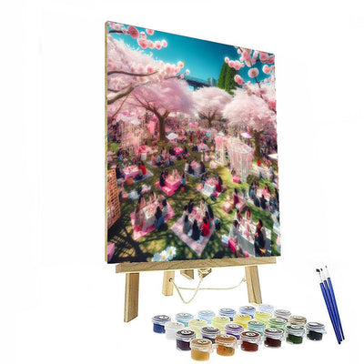 Vancouver Cherry Blossom Festival - Vancouver DIY Paint By Numbers