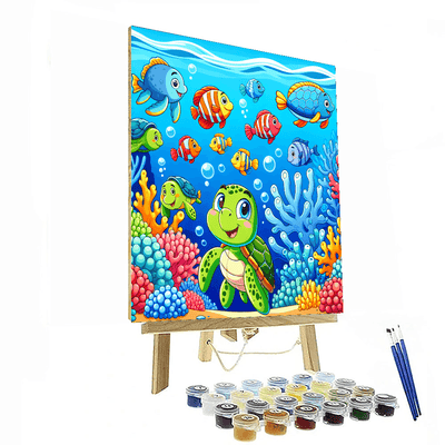 Magical Ocean Exploration Painting By Numbers Kit