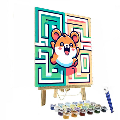 Happy Hamsters Numbered Painting Kits