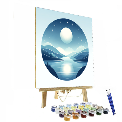 Tranquil Moonlit Night Paint By Number