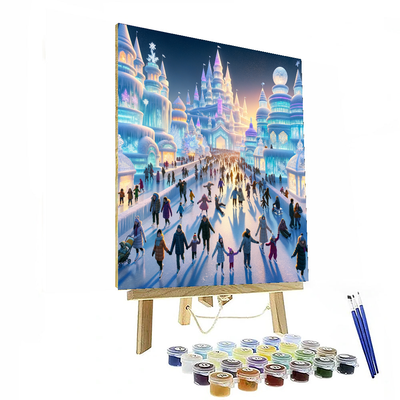 Harbin International Ice And Snow Festival Paint By Number