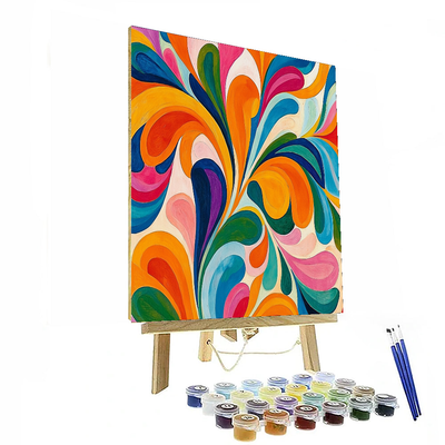 Henri Matisse Inspired Joyful Whirl  Paint By Numbers Kits