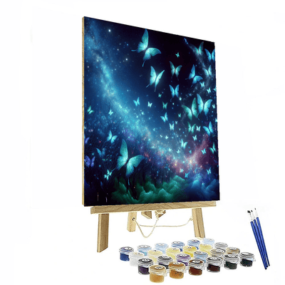 Celestial Butterfly Dance Painting By Numbers Kit