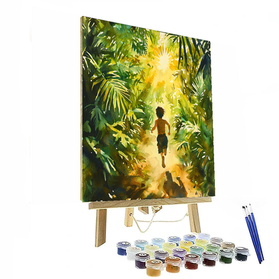 Mowgli's Jungle Run - Disney Inspired Paint By Color