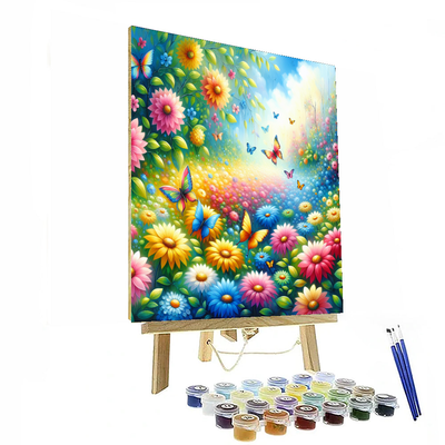 Whimsical Garden Dreamscape Paint By Number