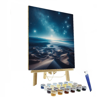 Starlit Desert Sky Paint By Color