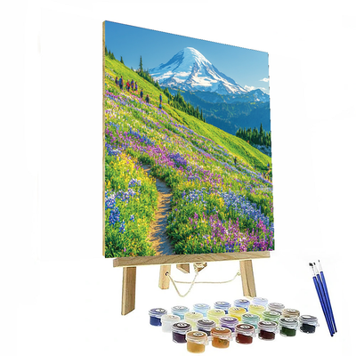 Mount Rainier National Park Numbered Painting Kits