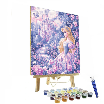 Aurora's Dreamy Fairy Tale - Disney Inspired Number Painting