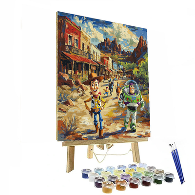 Woody's Roundup With Friends - Disney Inspired Numbered Painting Kits