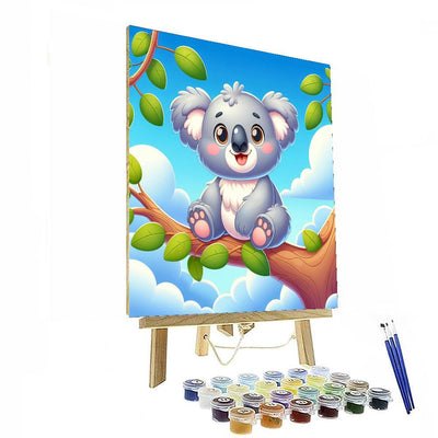 Cuddly Koala Adventure Paint By Color