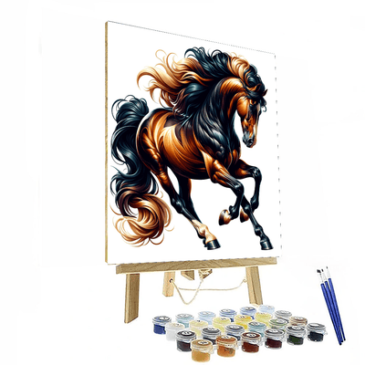 Galloping Freedom Numbered Painting Kits