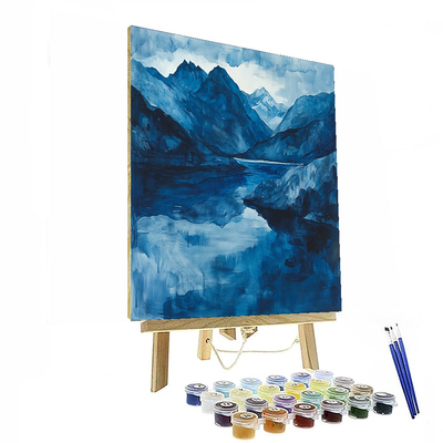 Edvard Munch Inspired Munch's Mountain Moods  Paint By Numbers Kits