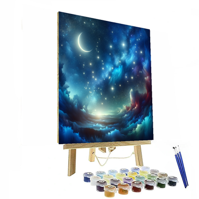 Starry Night Delight Numbered Painting Kits