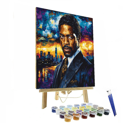 Denzel Washington: The Powerful Voice Of A Leading Man DIY Paint By Numbers