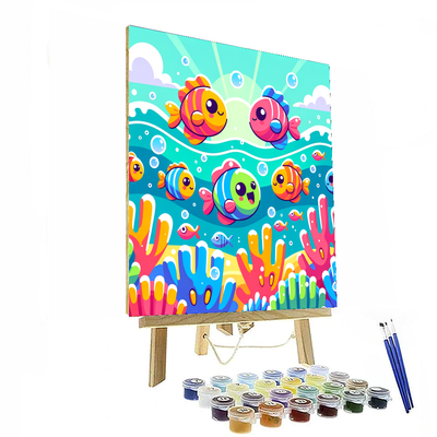 Wonderful Underwater World Paint By Number