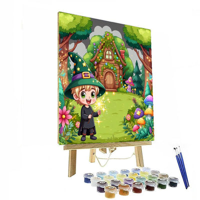 Woodland Wizard's Retreat Paint By Numbers Kits