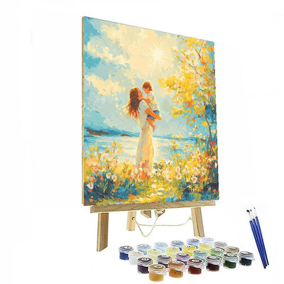 Sunshine And Hugs Number Painting