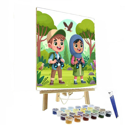 Nature Explorers' Forest Expedition Paint By Color