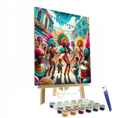 Junkanoo Festival DIY Paint By Numbers