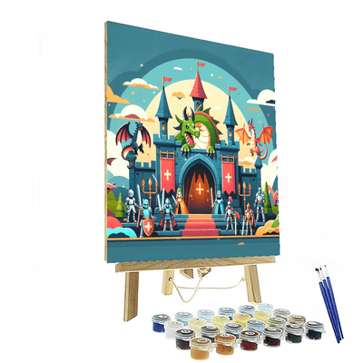 Fantasy Dragon's Den Painting By Numbers Kit