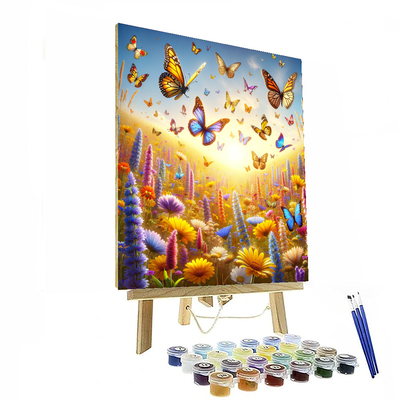 Butterfly Meadows Paint By Numbers Kits