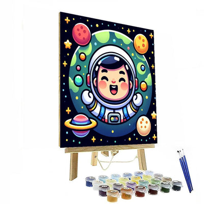 Astronaut Dream Paint By Color