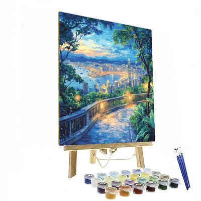 Victoria Peak - Hong Kong Numbered Painting Kits