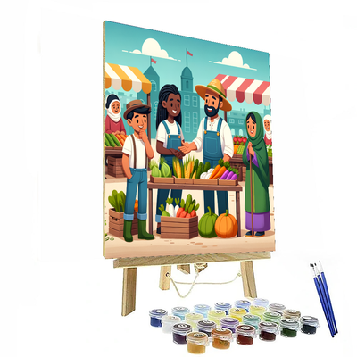 Happy Harvest Festival Painting By Numbers Kit