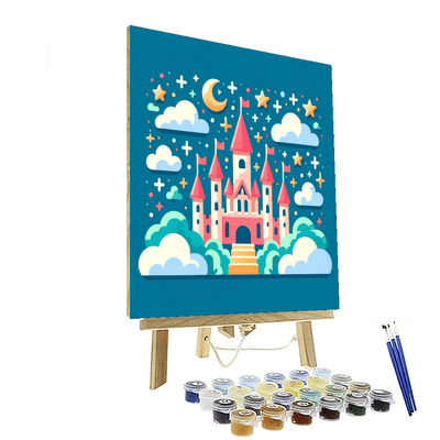 Fantasy Castle Dream Paint By Numbers Art