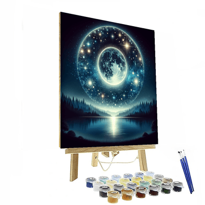 Enchanted Night Glow Painting Number Kit