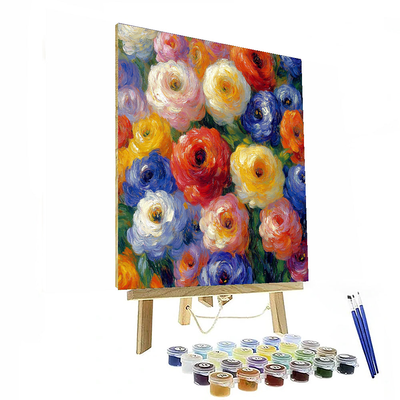 Pierre-Auguste Renoir Inspired Dreamlike Bloom  Numbered Painting Kits