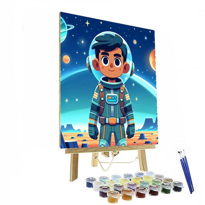 Space Ranger Paint By Numbers Art